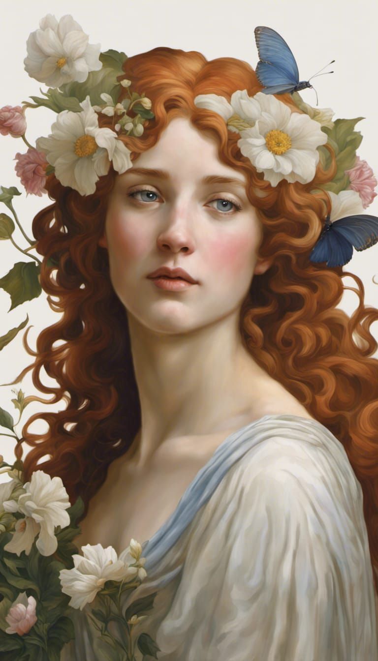 Flora, the Roman goddess of flowers