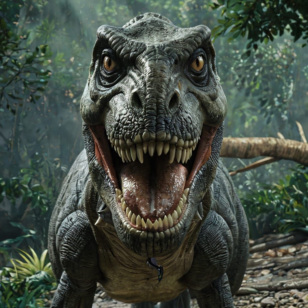 Tyrannosaurus Rex in Hyperrealistic Detail