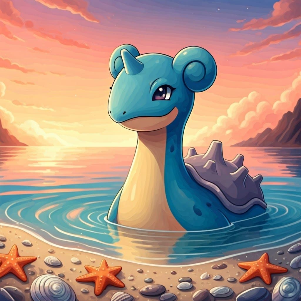 A cute lapras