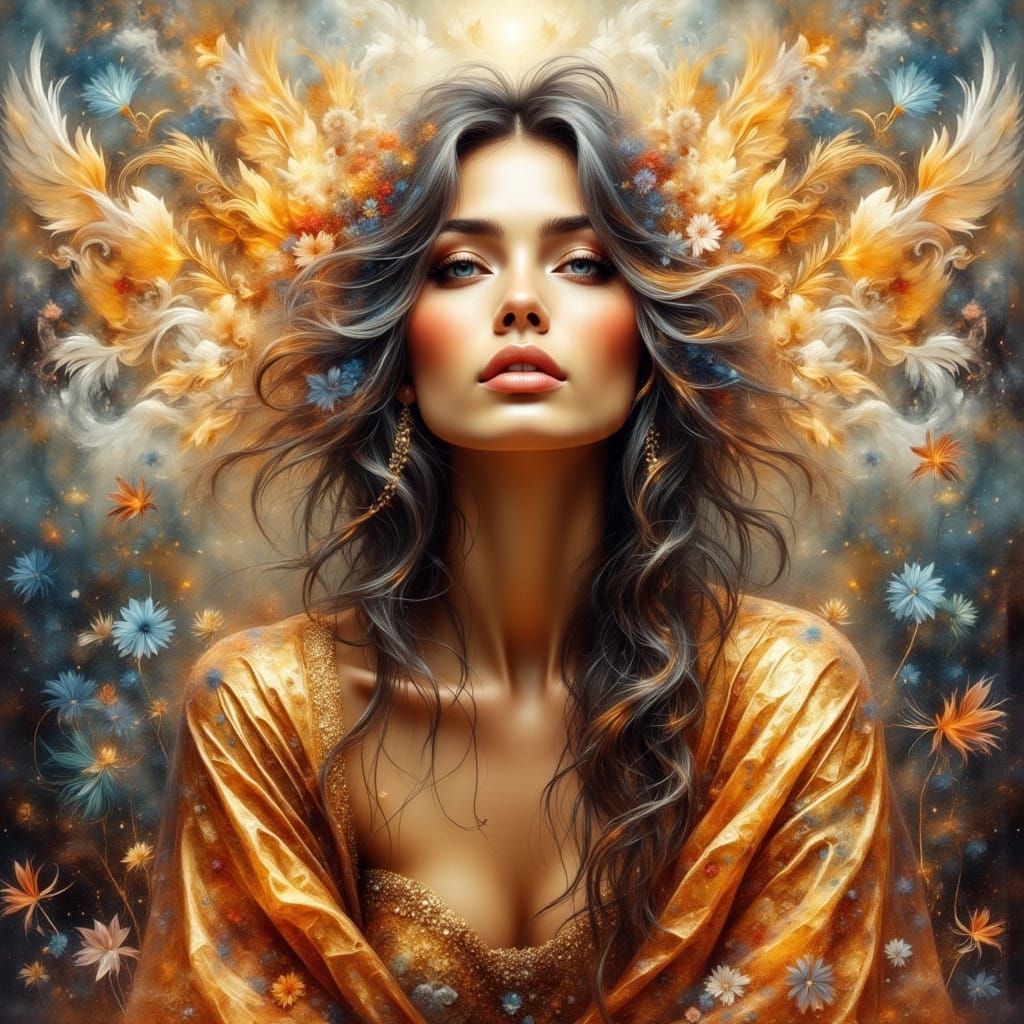 Ethereal Beauty in a Dreamy Landscape