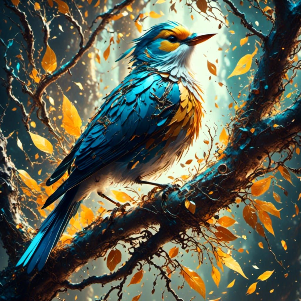 The Majestic Morning Bird 🐦