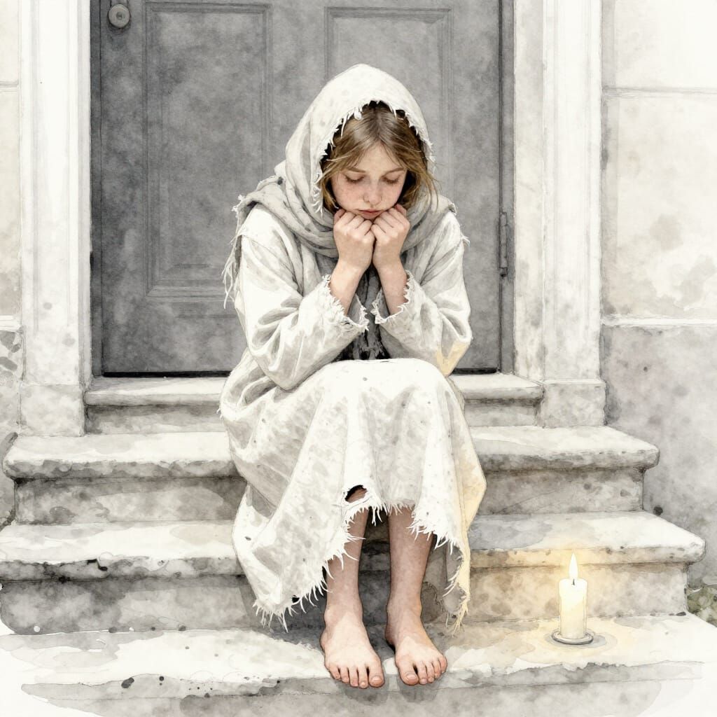 Open Prompt -  Match Girl