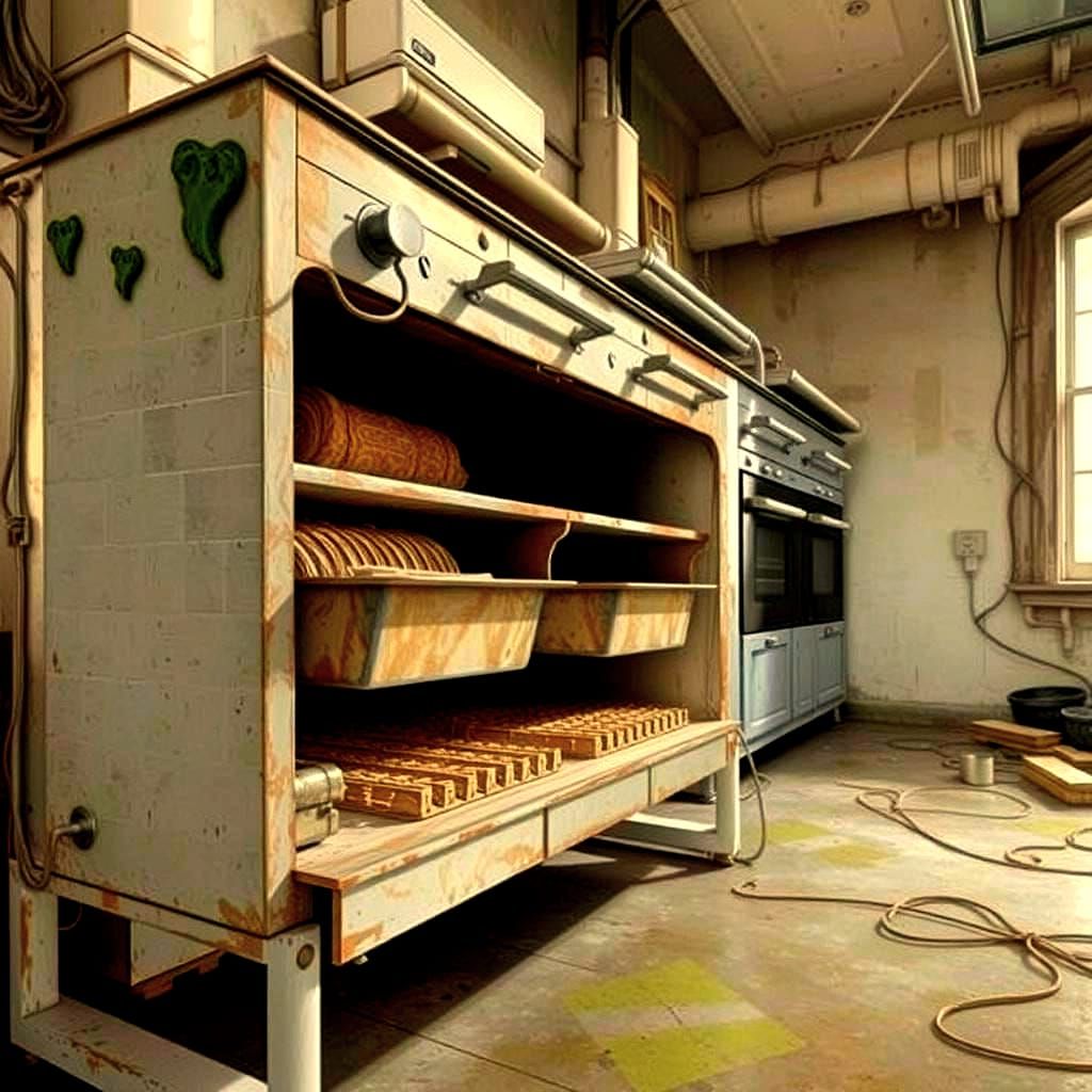 Surreal Maximalist Scene in Vibrant Psychedelic Style