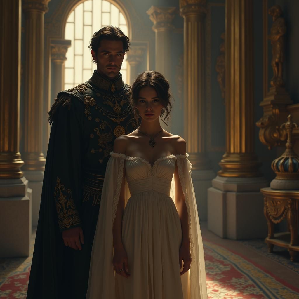 Evelyn in Royal Palace of Intrigue