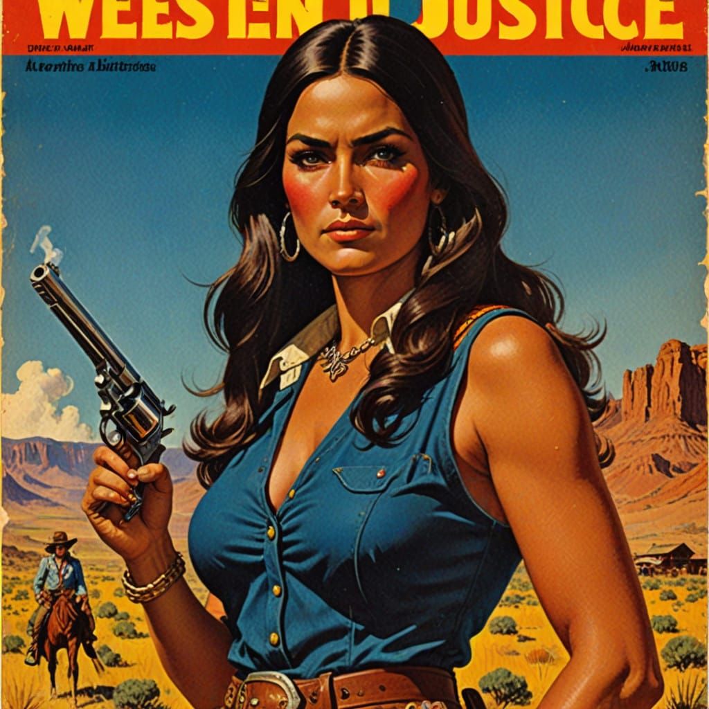 Western Justice Pulp Magazine