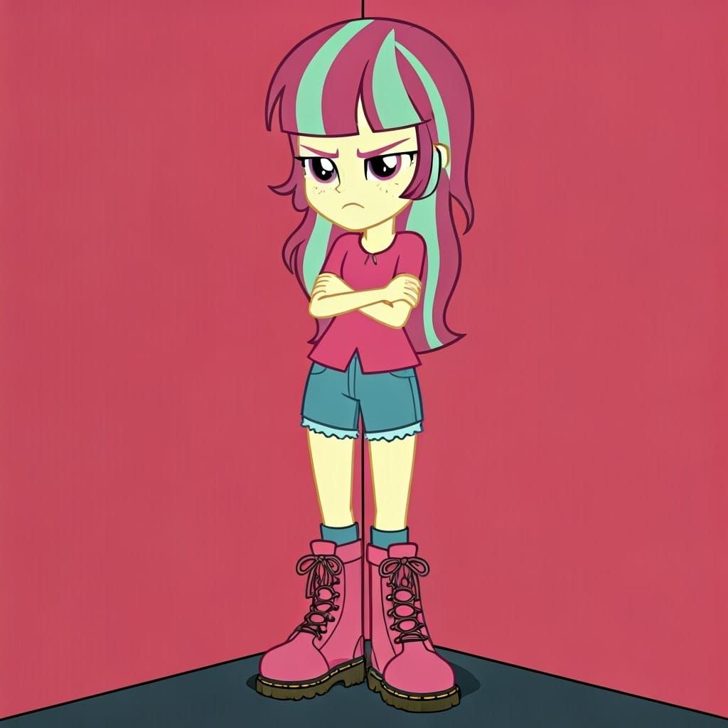 Human Sour Sweet Timeout: Grumpy and Freckled