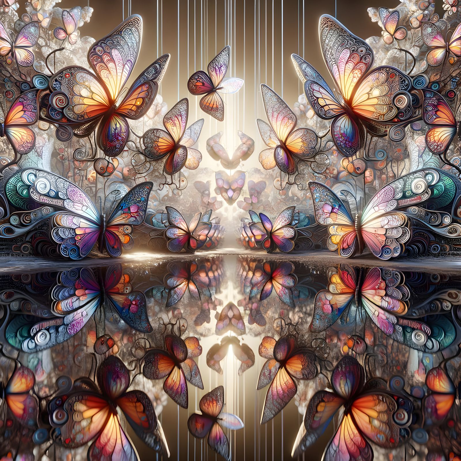 Kaleidoscope of Flutterwings