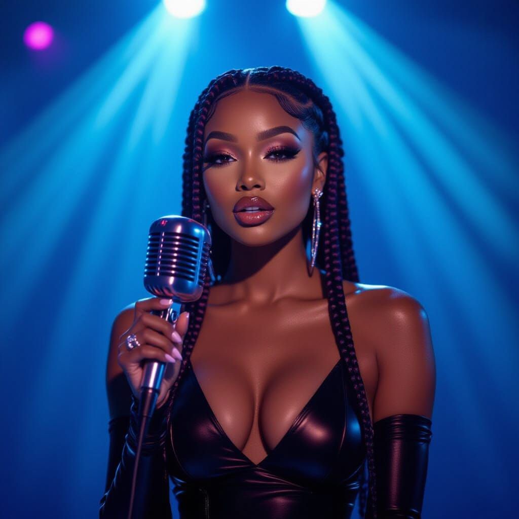 Soulful R&B Artist Lyra Noel in Cinematic Performance