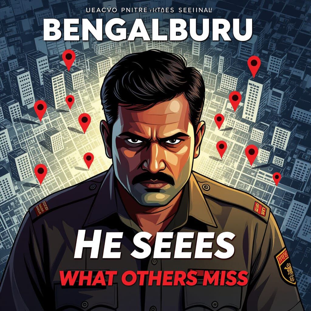 Bengaluru Crime Map with Inspector Shankar Book Cover