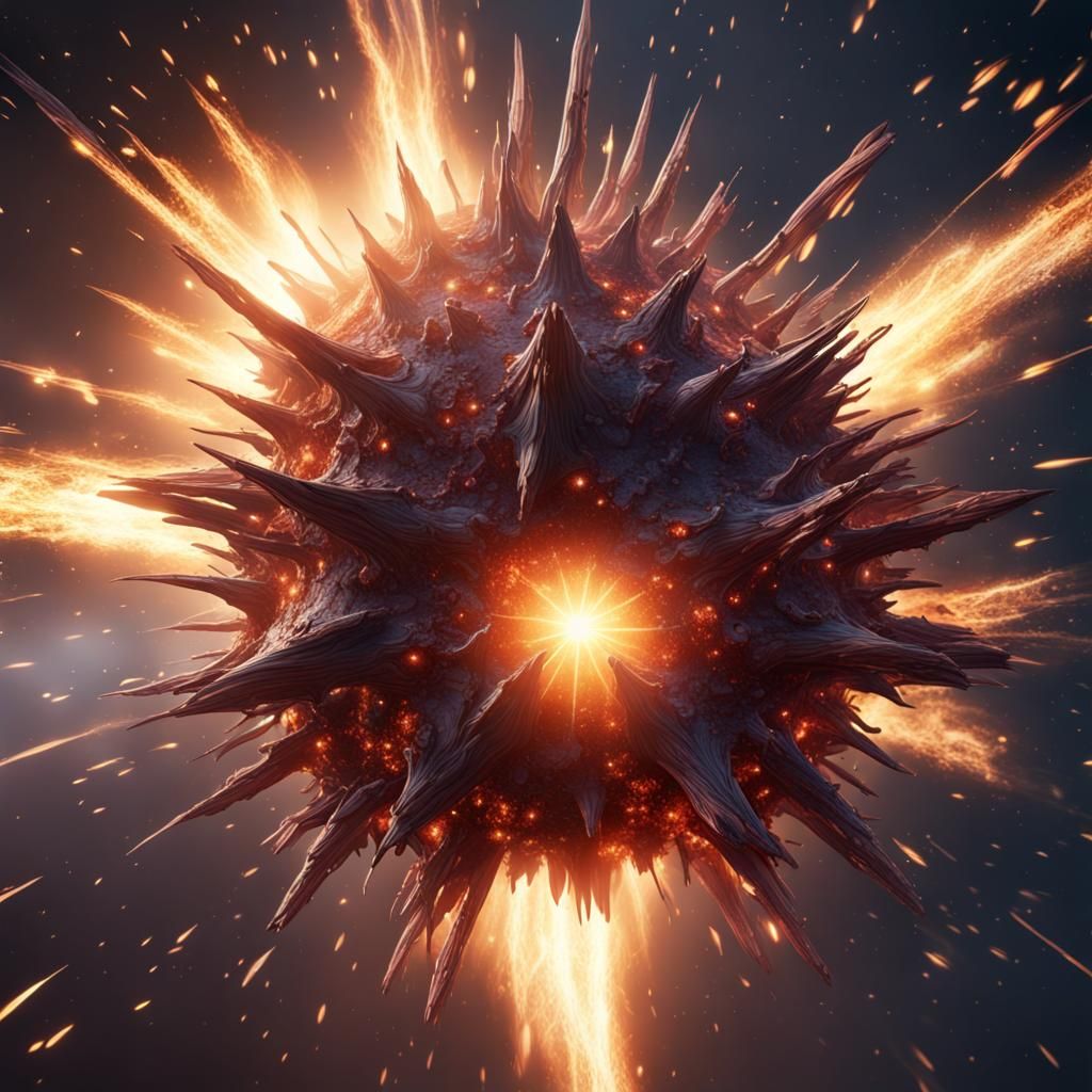 Exploding Star Fantasy Concept Art