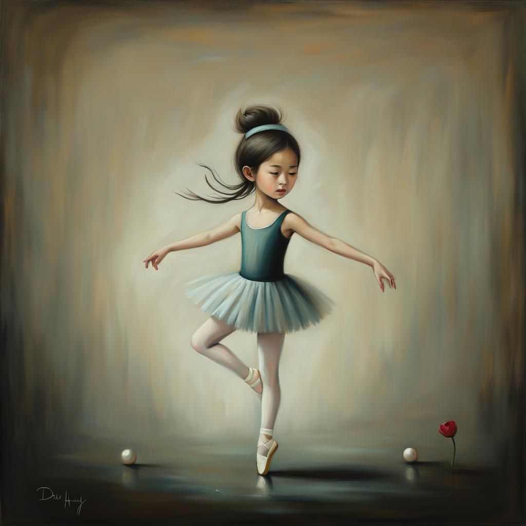 Little Ballerina Girl