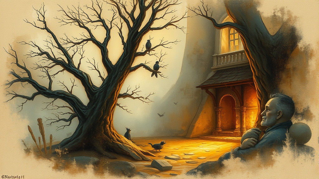 Evocative Oil Painting in Golden Age Style