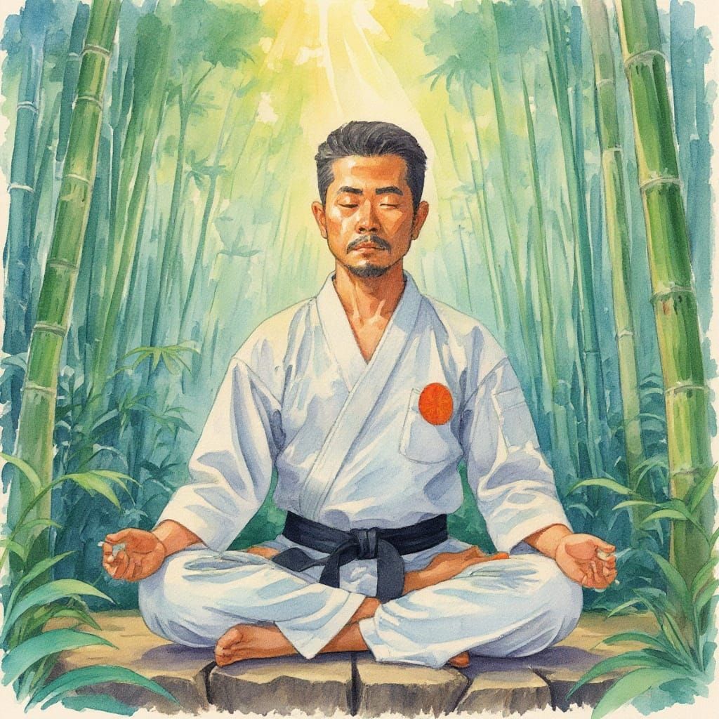 Convert to watercolor while maintaining composition