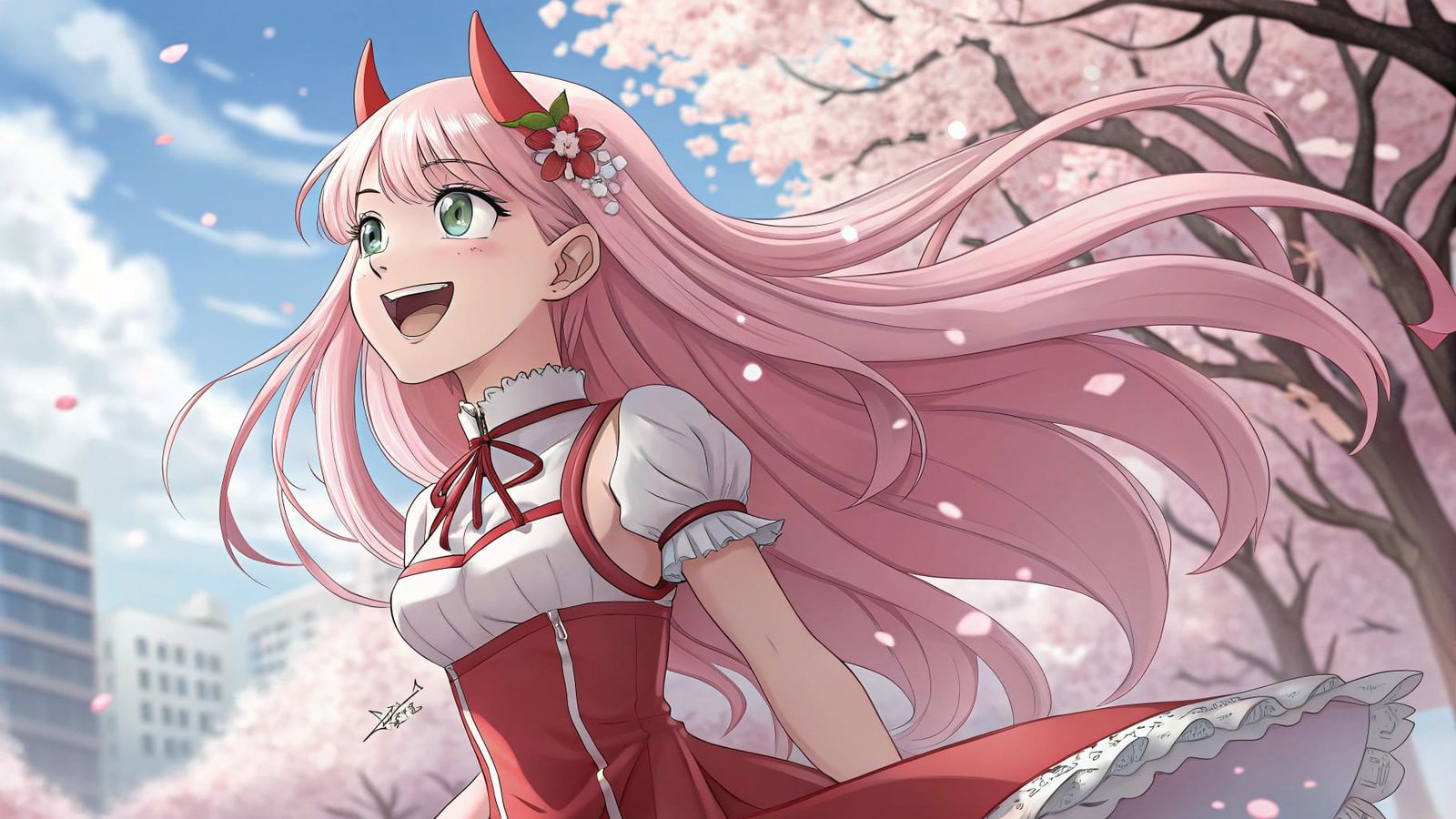 Magical Girl Zero Two Soars in Whimsical Wonderland
