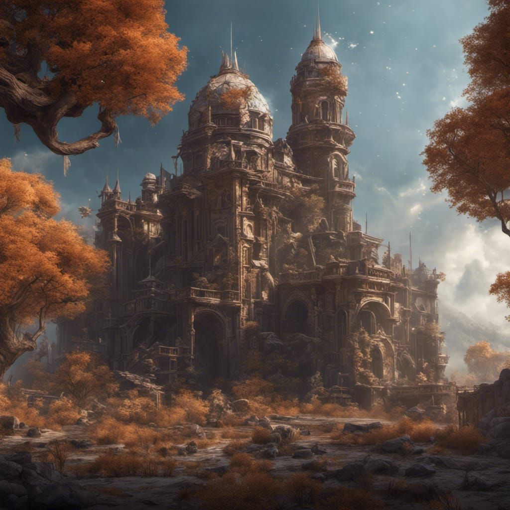 Detailed Matte Painting of Texas in Deep Color