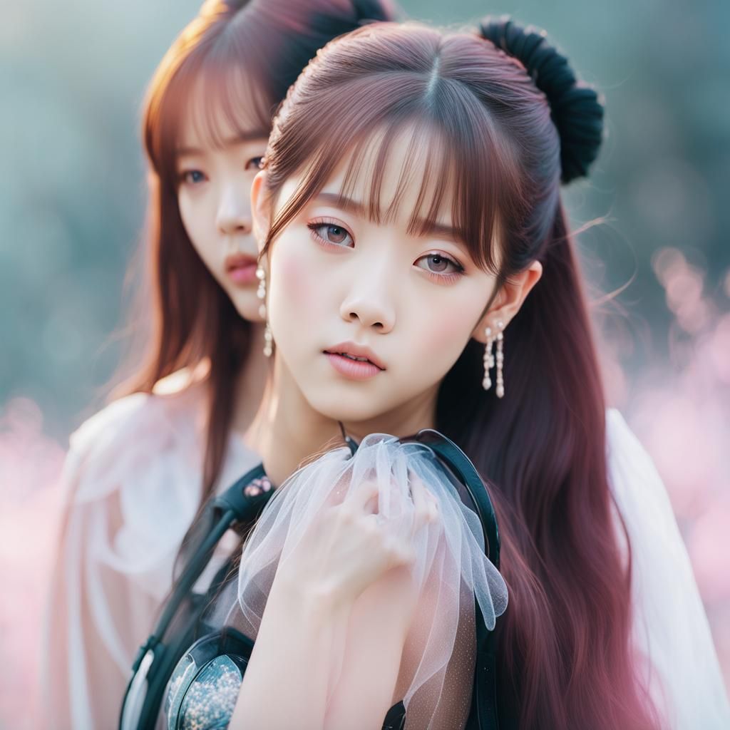 Blackpink in Dreamy Pastel Photography