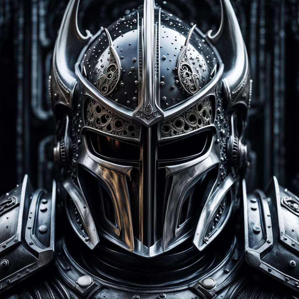 Epic Dark Knight Steel Helmet ⚔️🏰💫