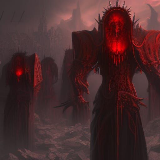 Bloody Vampires: Detailed Matte Painting in Unreal Engine