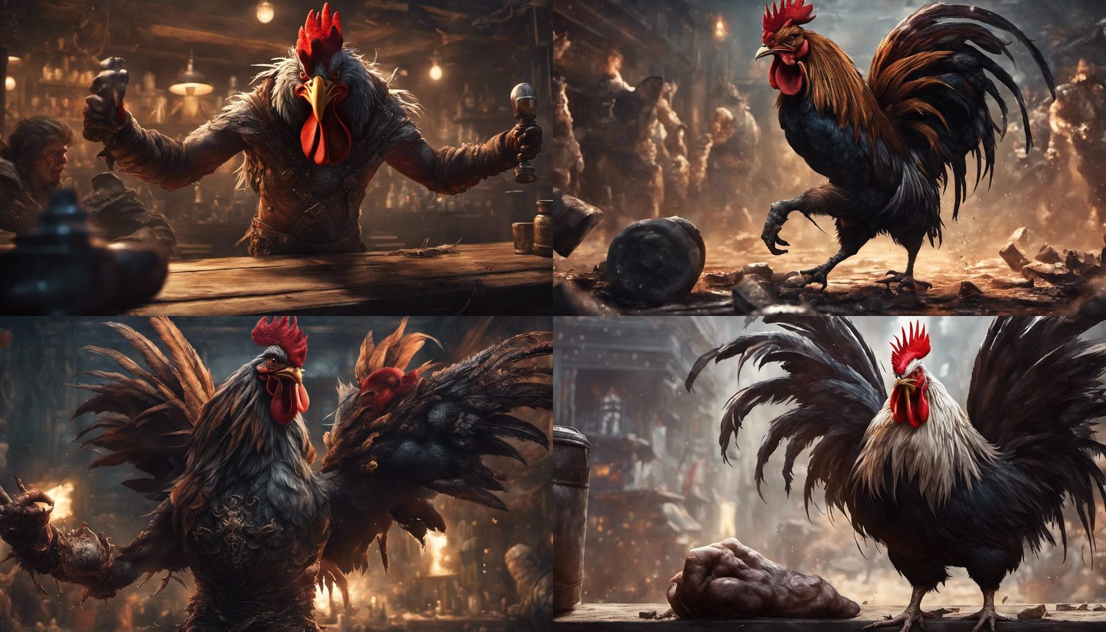 Ole Rooster wins again