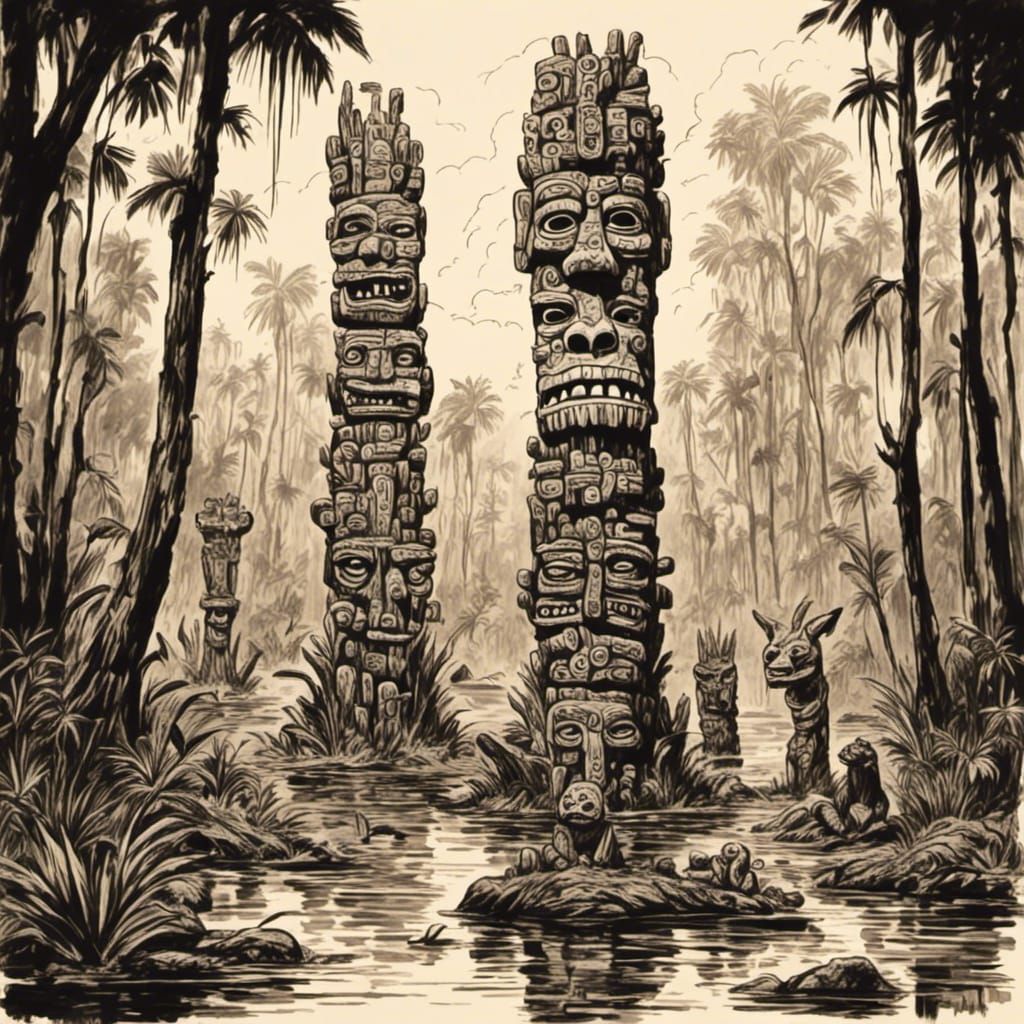 Evocative Cambodian Scene