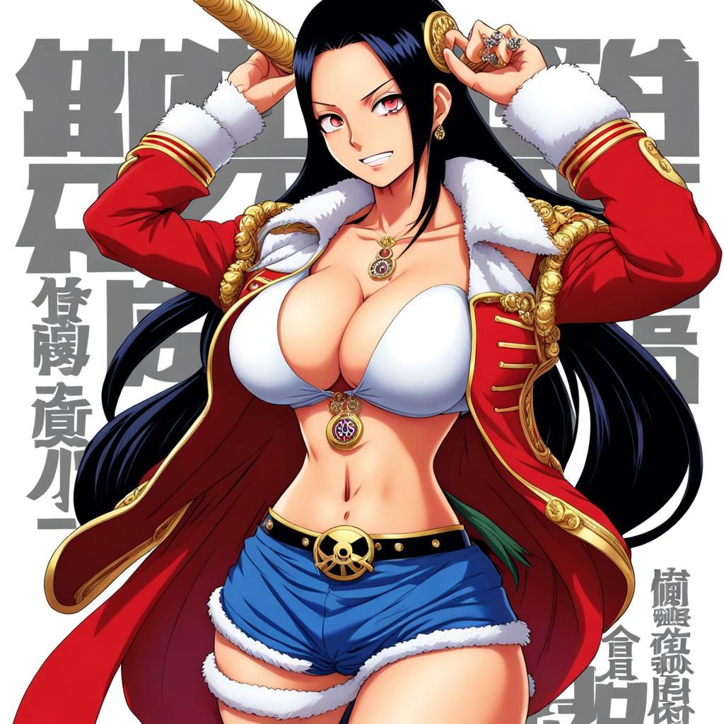 Boa Hancock Anime Key Visual Art