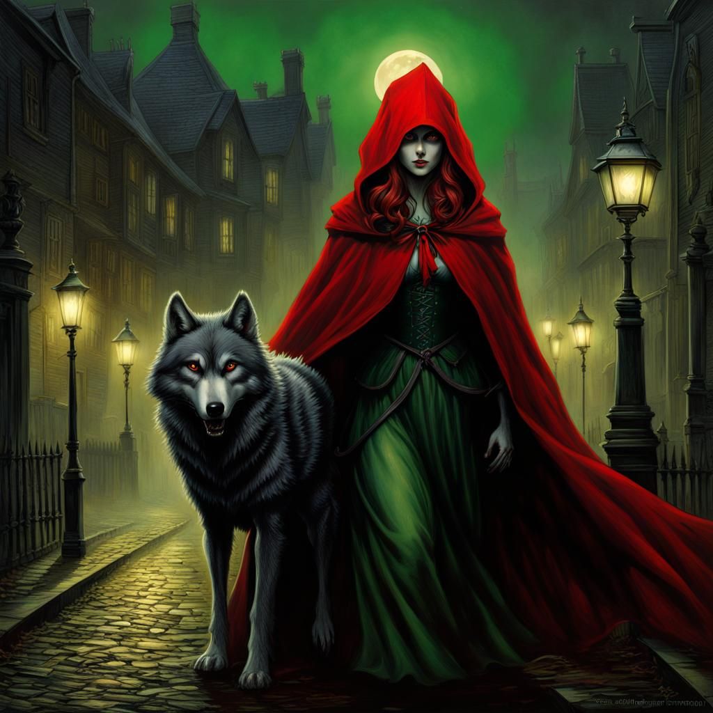 Gothic Horror: Little Red Riding Hood in Gaslight Era