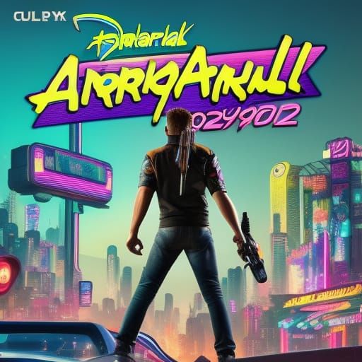 Hey Arnold! in Cyberpunk 2099 Neon Cityscape