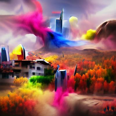 Abstract Matte Painting: Labor of Love