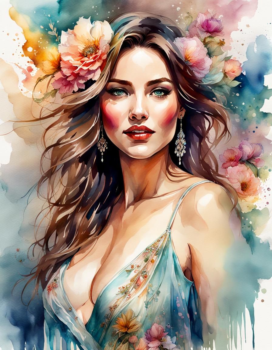 Radiating self confidence