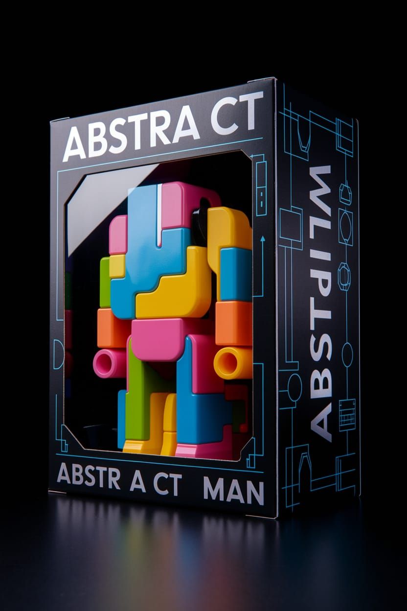 Abstract Action Figure Box Set