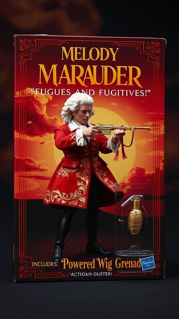 Baroque Bounty Hunter still in box with exploding wig extra ...