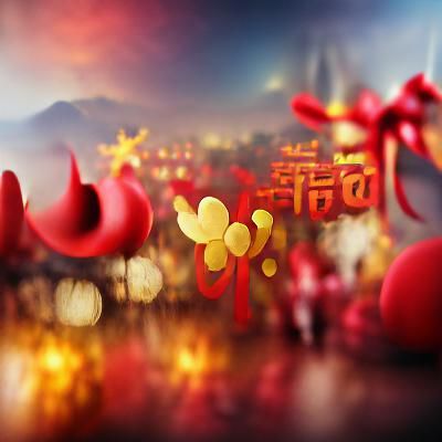 Festive Chinese New Year Celebration Image