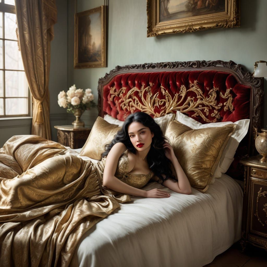 Ethereal Georgian Goddess