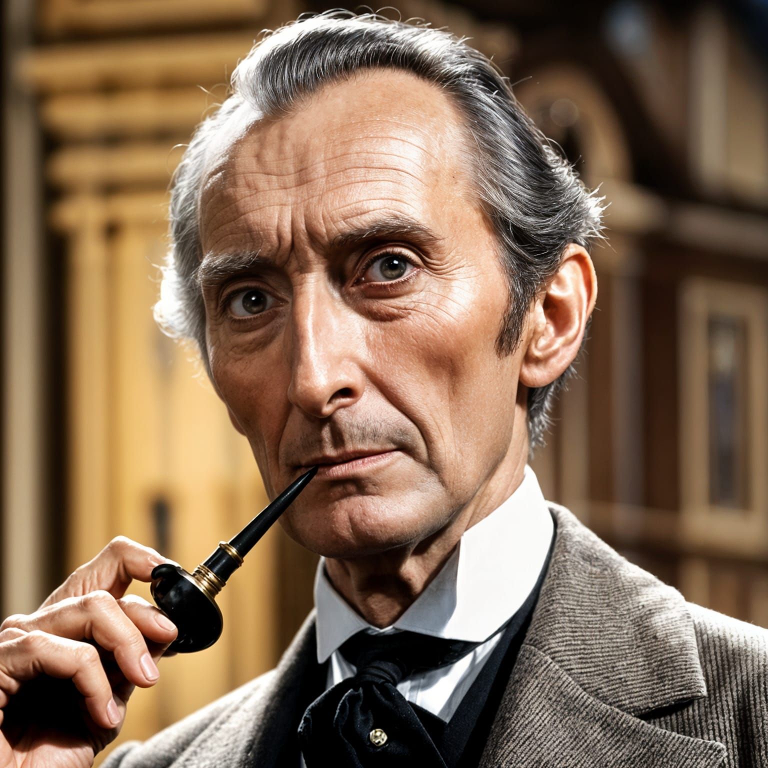 Sherlock Holmes in Victorian Era as Iconic Actor