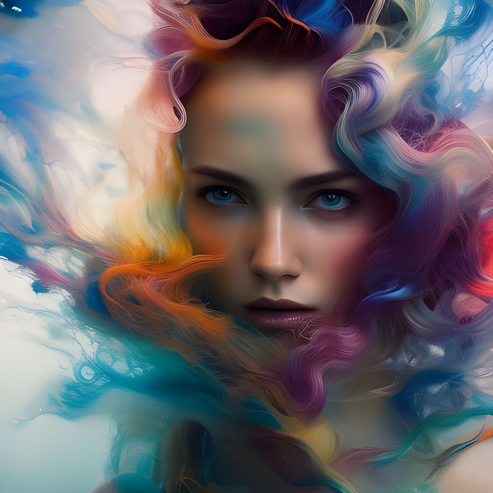 Hyperdetailed Ocean Life in Deep Colors