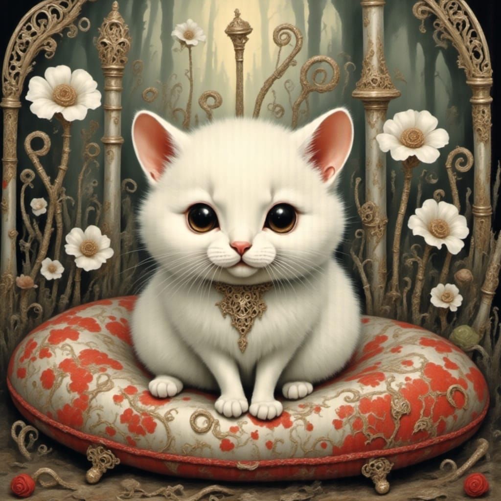 White cat