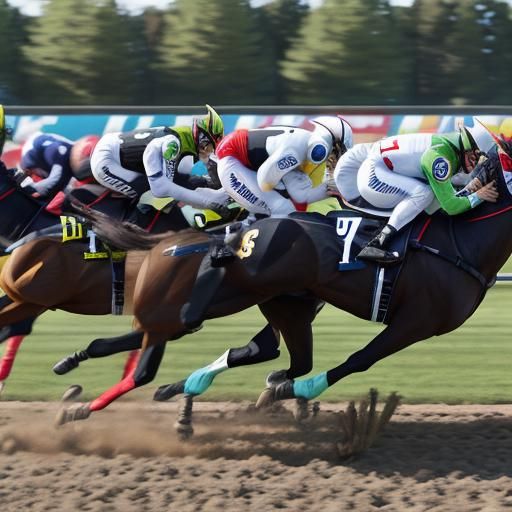 AI Interpretation of Sprinting Backwards