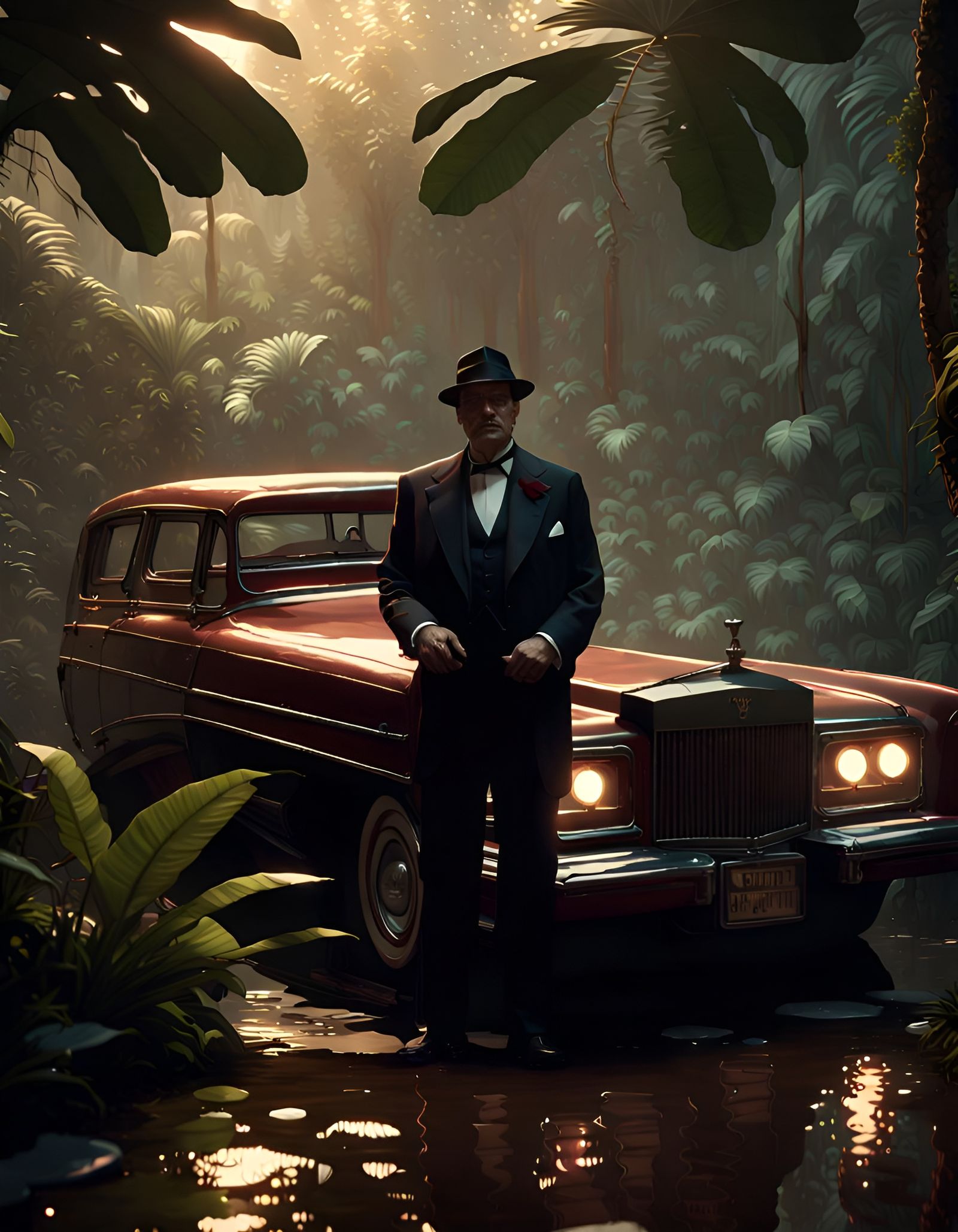 The Godfather: Jungle Edition Concept Art