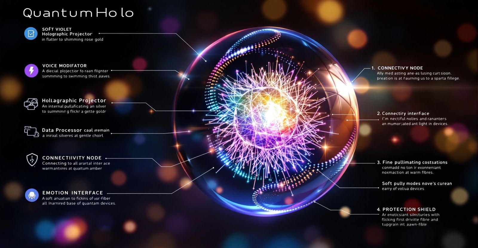 QuantumHolo Personal Assistant Schematic
