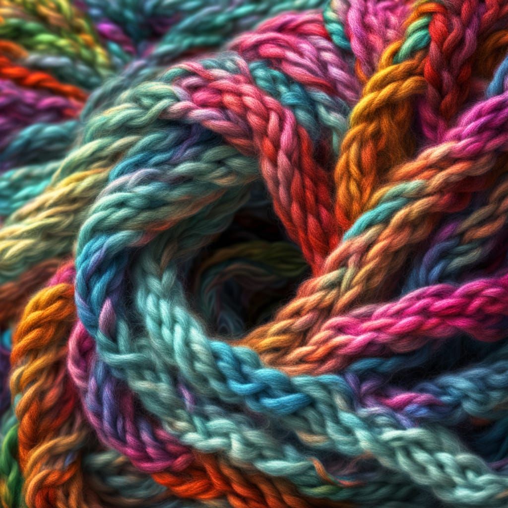 Surreal Macro: A Hole in a Sock