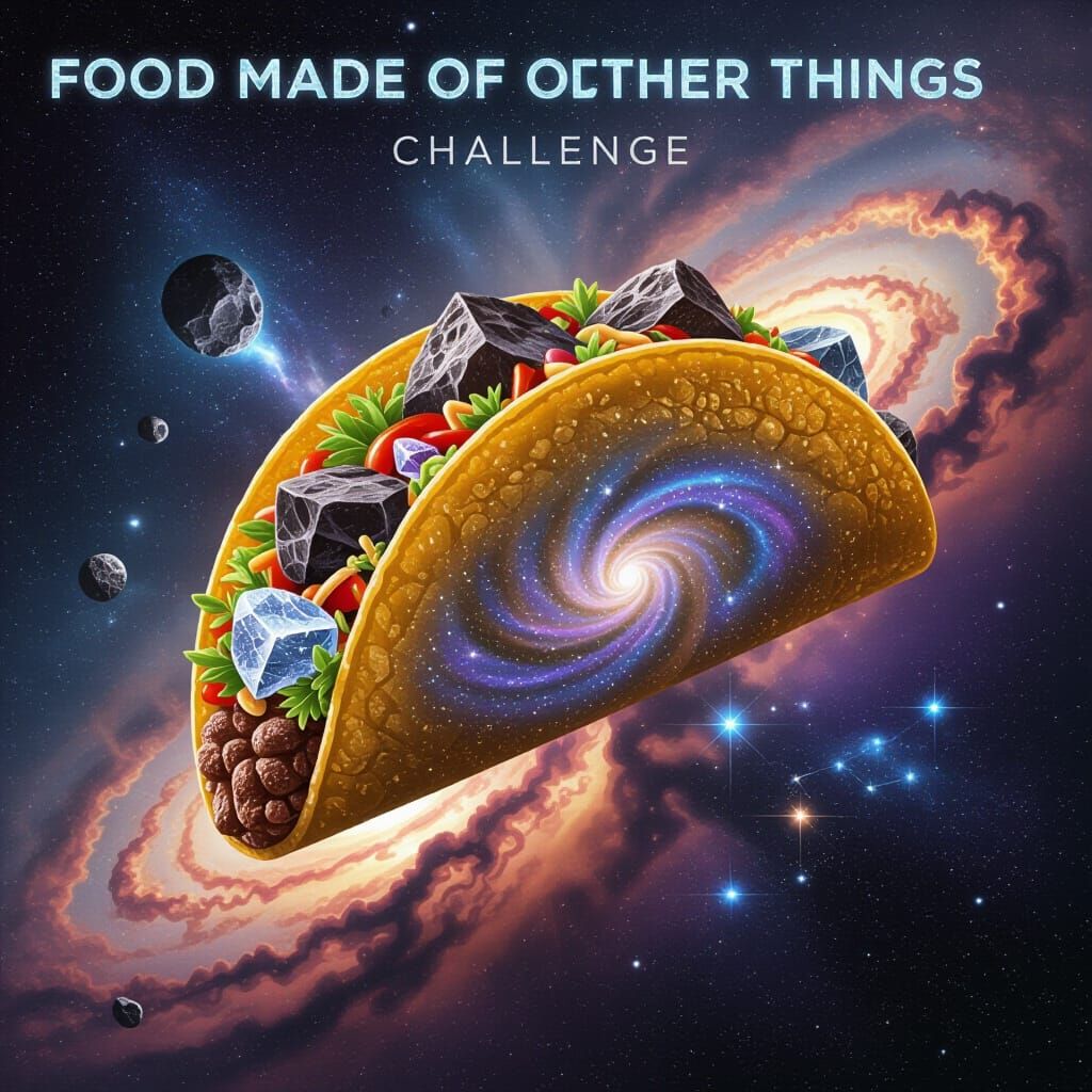 Cosmic Taco Made of Nebulae and Stardust