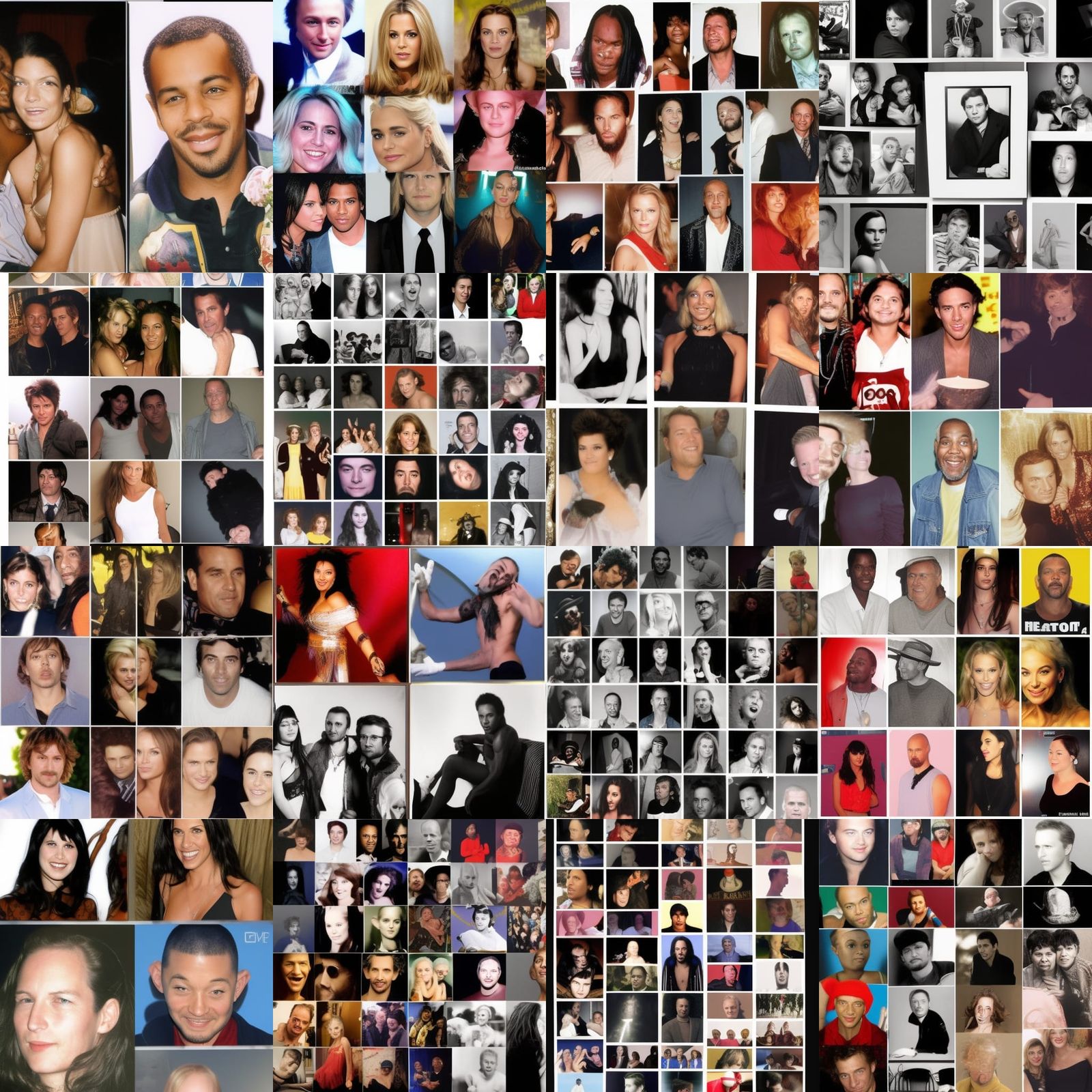 AI-Generated Portraits of Famous People