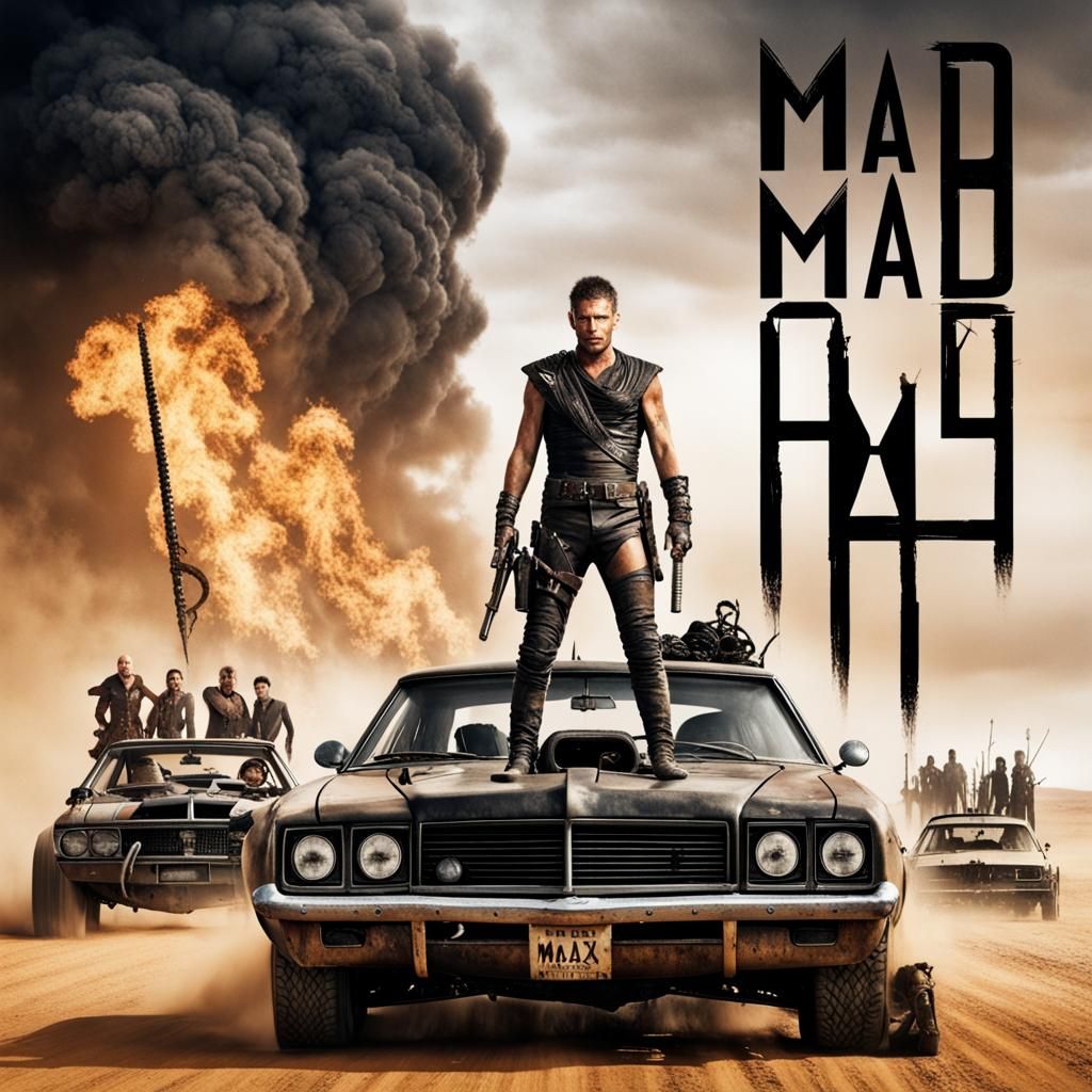 Mad Max: Minimalist AI Art