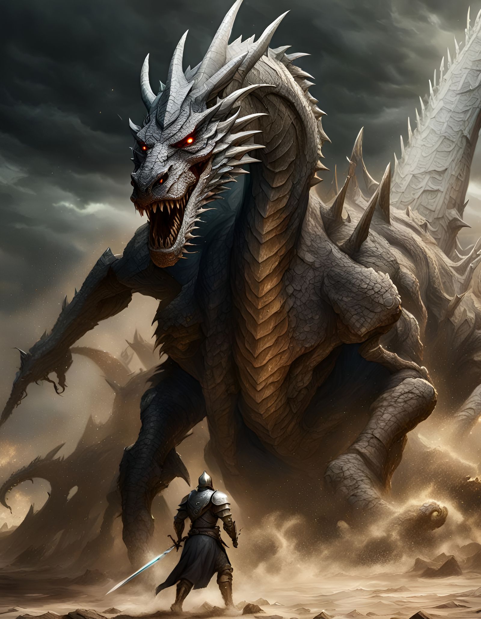 The Hero and the Sand Dragon