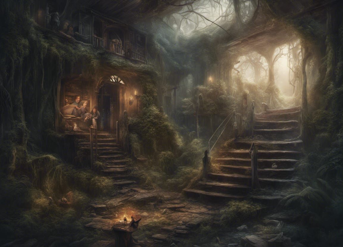 Orphaned Children Discover a Magical Sanctuary