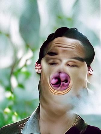 AI Generated "Farts my Mouth" Image