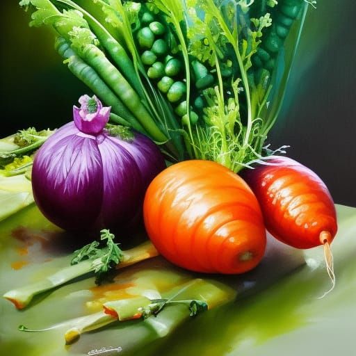 Vegetables Are Still Life!