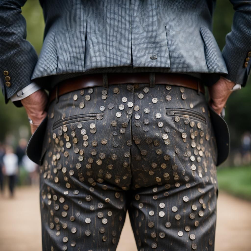 Man with Horseshoe Marks: Professional Photography