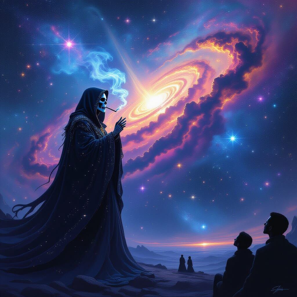 Cosmic Death Oversees Galaxy Birth with Snoop Dogg