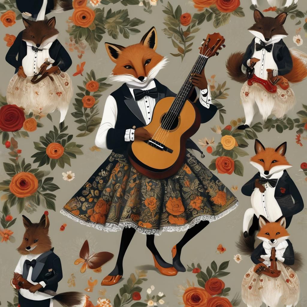 Two Women on Car Top, Detailed Digital Art